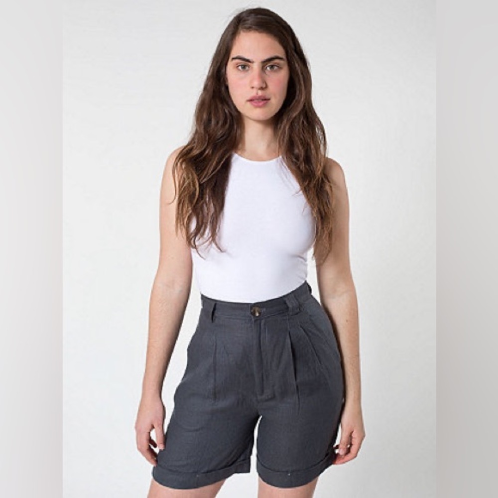 American Apparel Linen Shorts